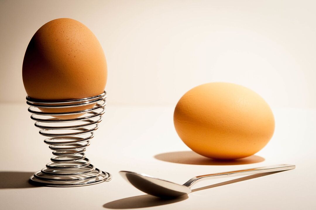 ovos em uma dieta de proteína